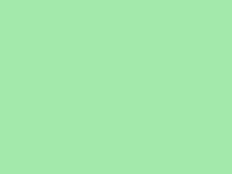 #A3E9A9 color image