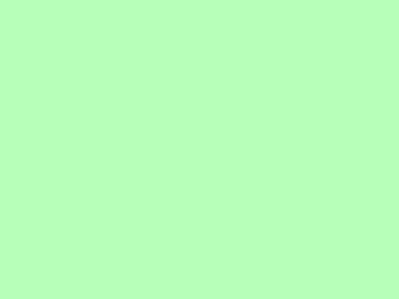 #B7FFB9 color image