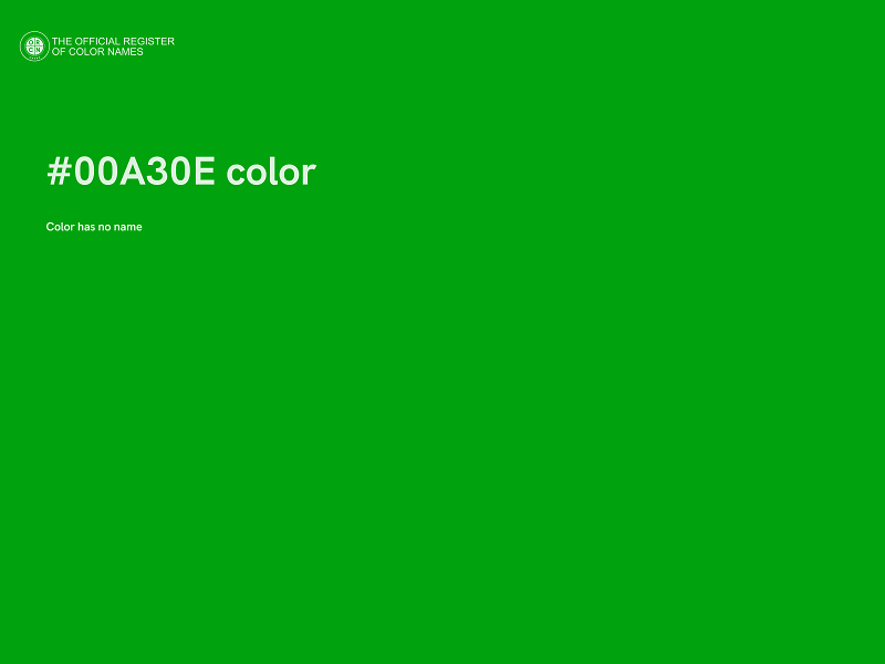 #00A30E color image