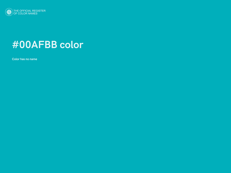 #00AFBB color image