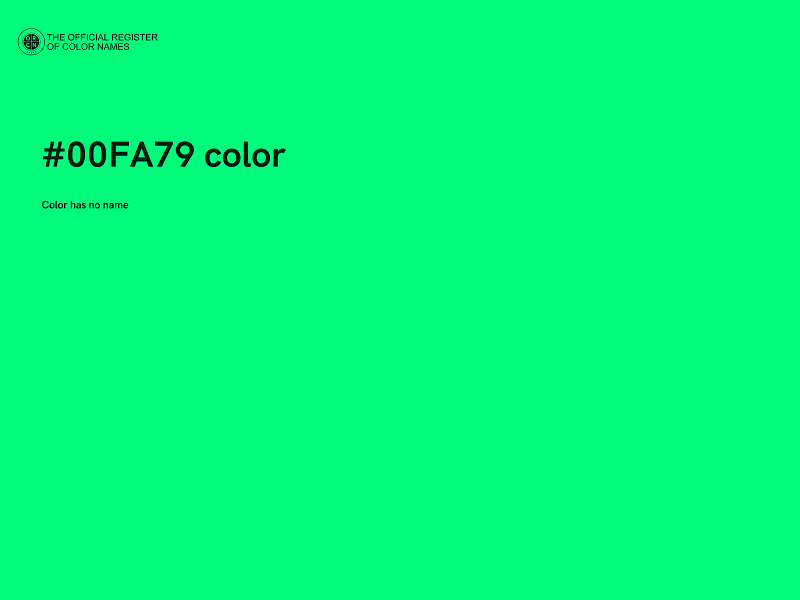 #00FA79 color image