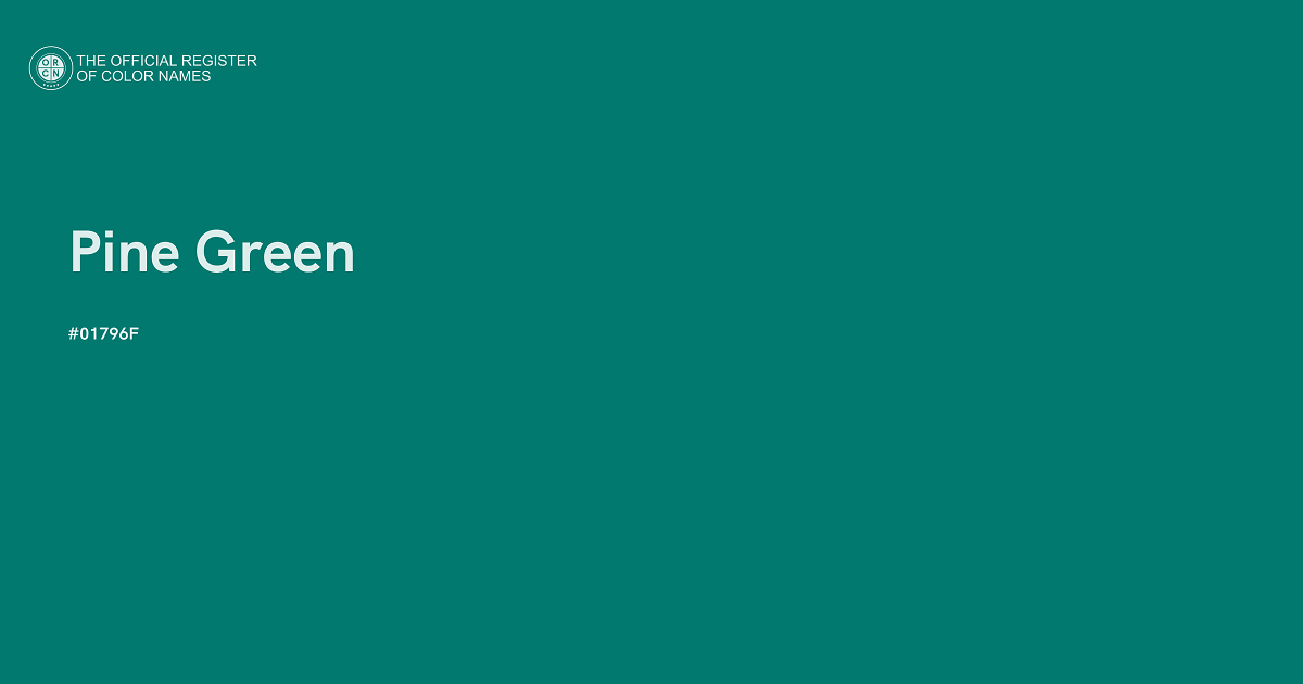 black and pine green