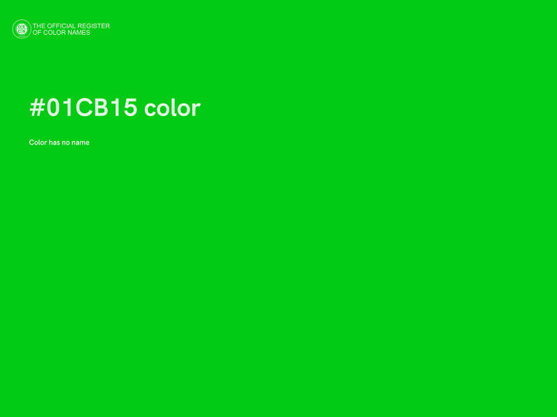 #01CB15 color image