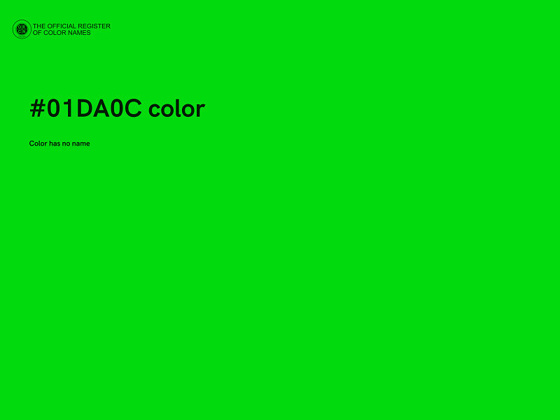 #01DA0C color image