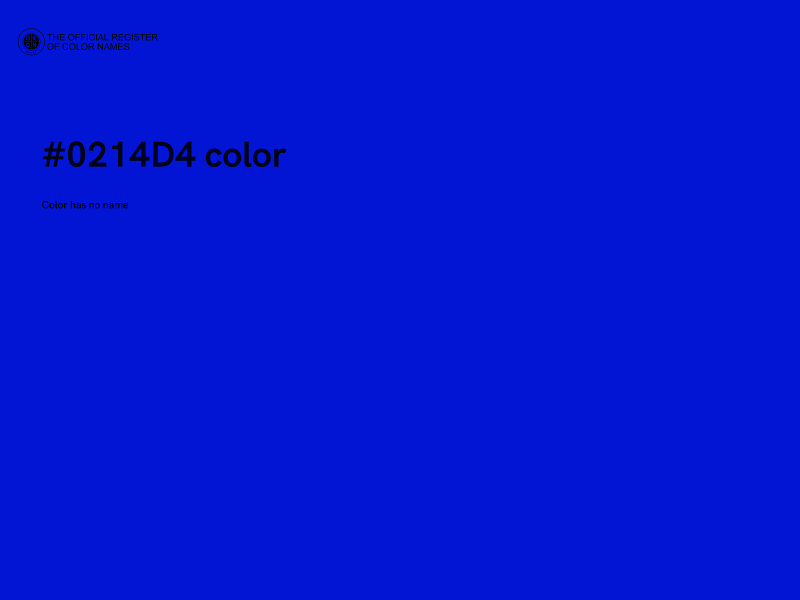 #0214D4 color image