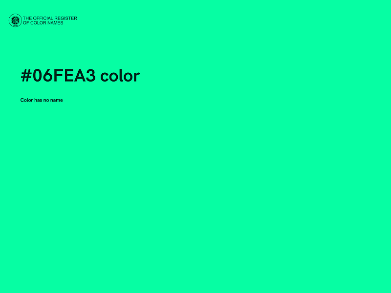 #06FEA3 color image