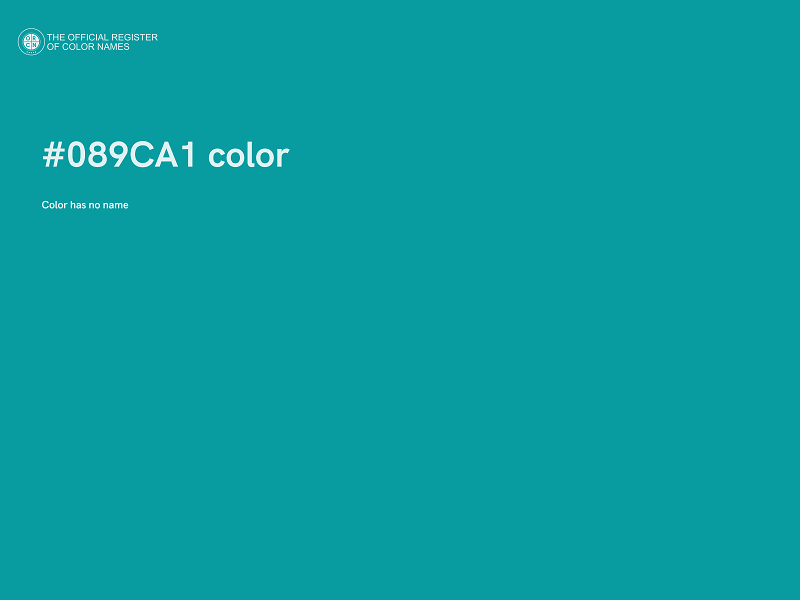 #089CA1 color image