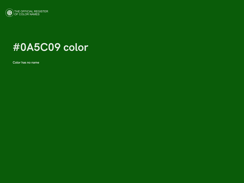 #0A5C09 color image