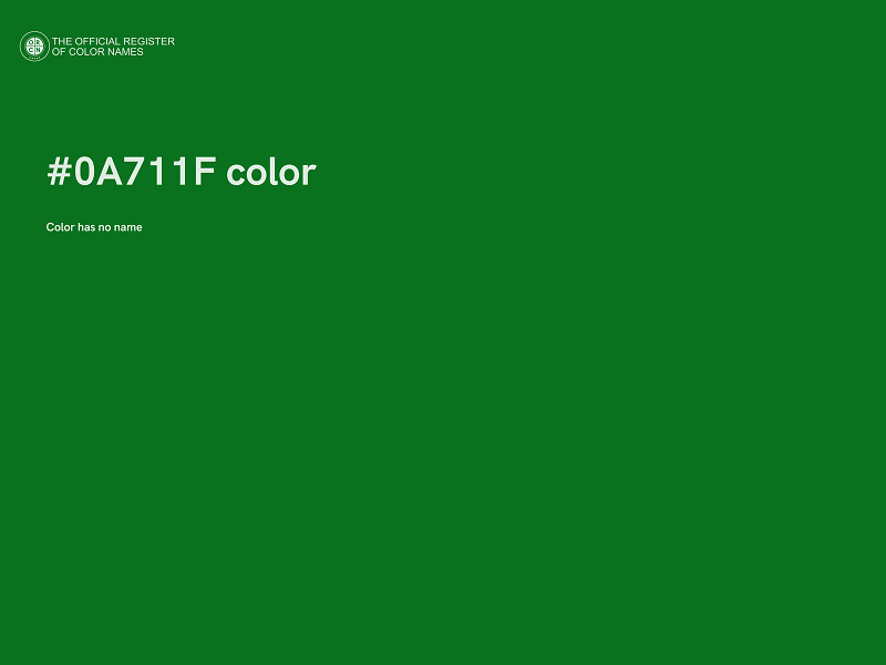 #0A711F color image