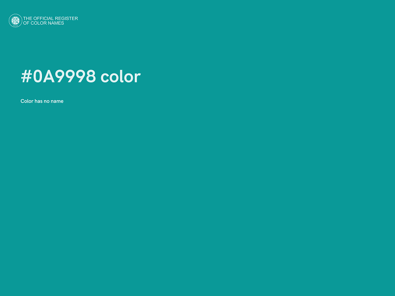 #0A9998 color image