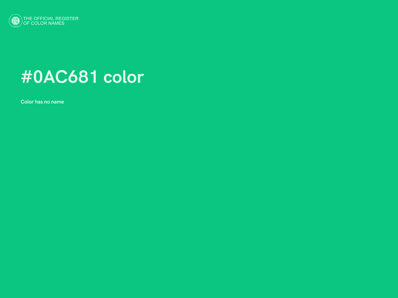 #0AC681 color image