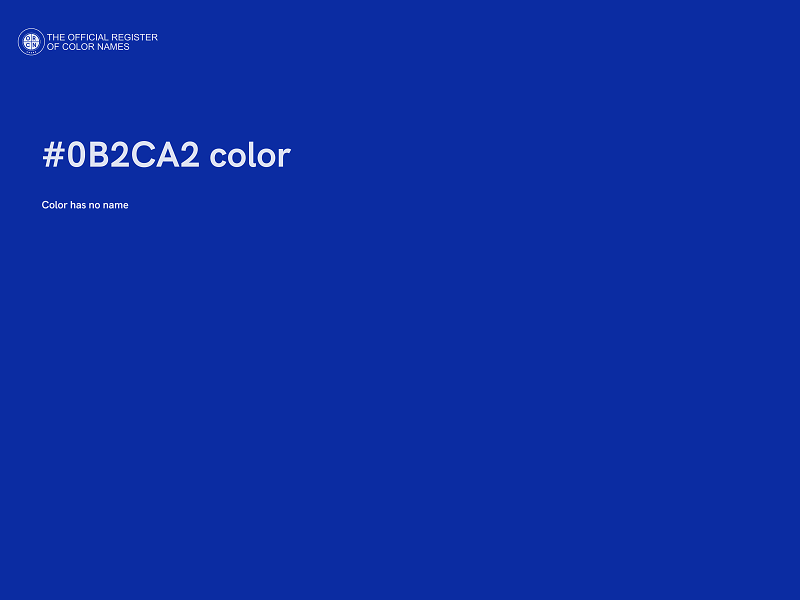 #0B2CA2 color image