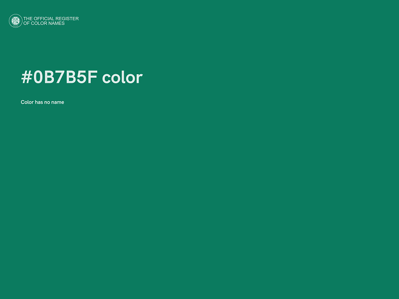 #0B7B5F color image