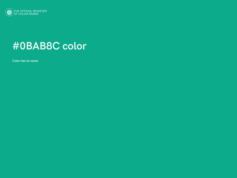 #0BAB8C color image