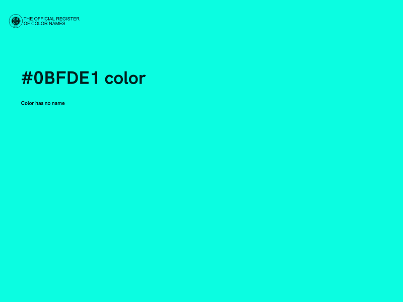 #0BFDE1 color image