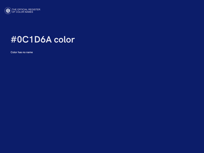 #0C1D6A color image