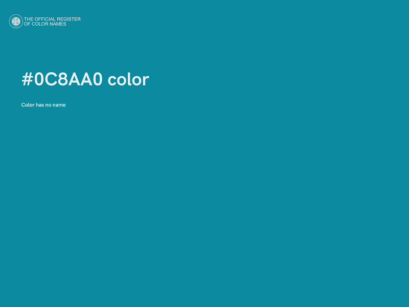 #0C8AA0 color image