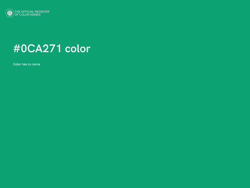 #0CA271 color image