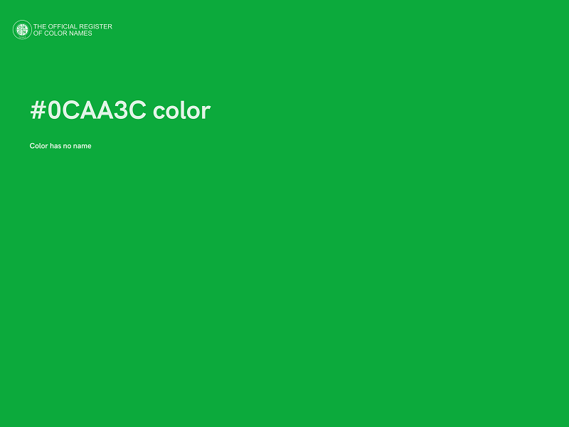 #0CAA3C color image