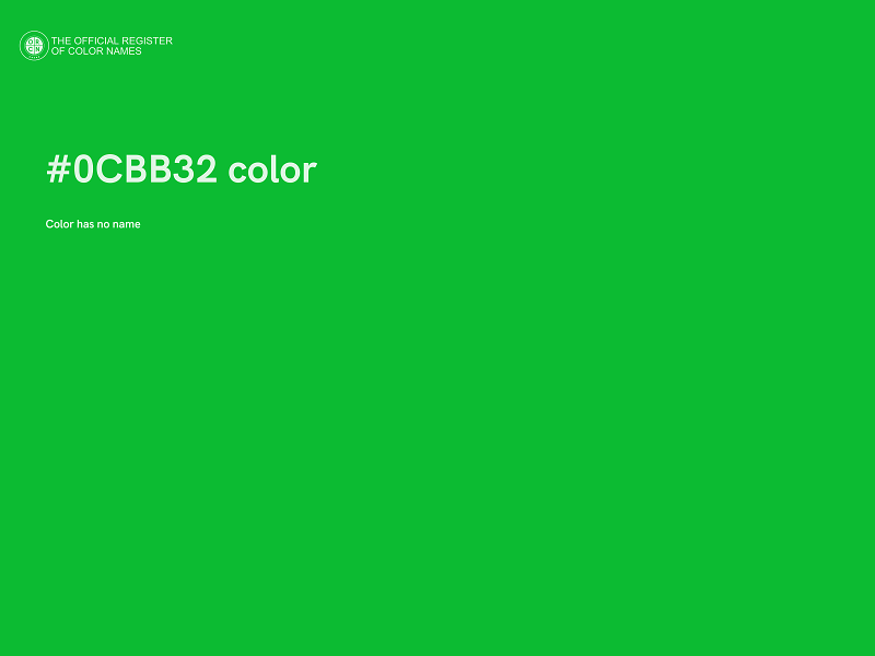 #0CBB32 color image