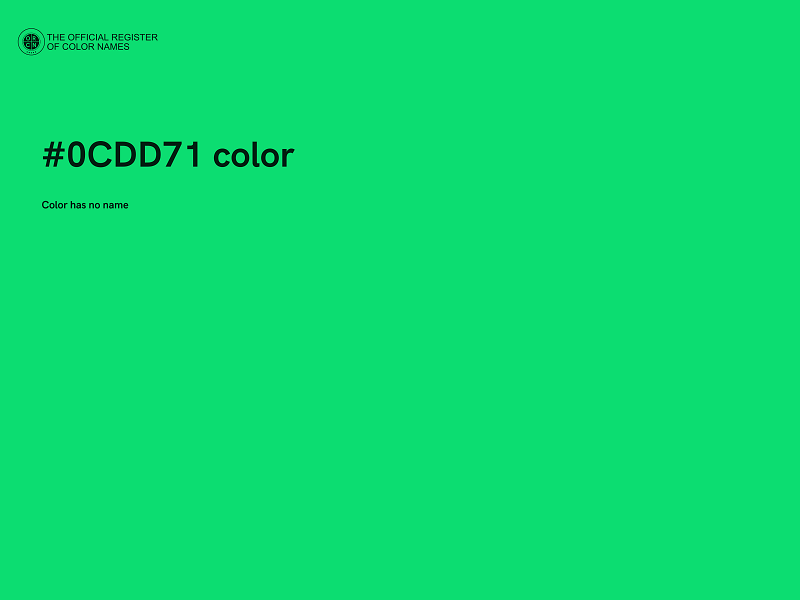 #0CDD71 color image