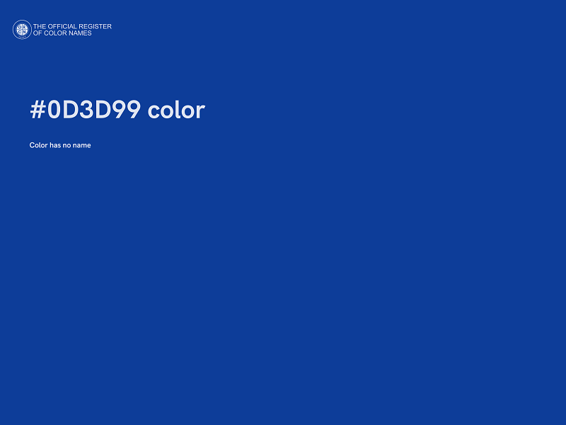 #0D3D99 color image