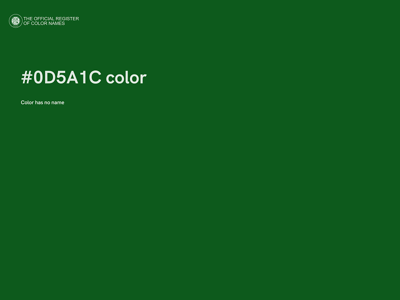 #0D5A1C color image