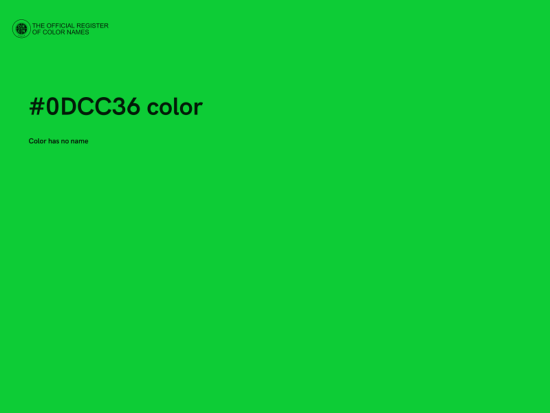 #0DCC36 color image