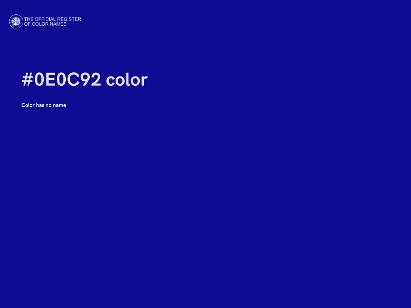 #0E0C92 color image