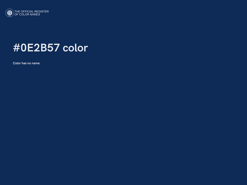 #0E2B57 color image