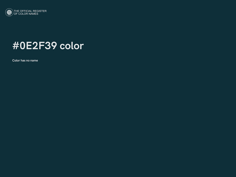 #0E2F39 color image