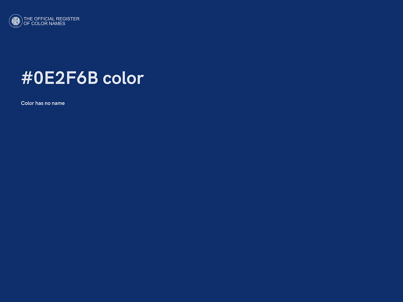 #0E2F6B color image