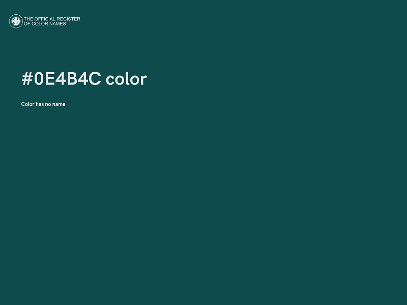 #0E4B4C color image