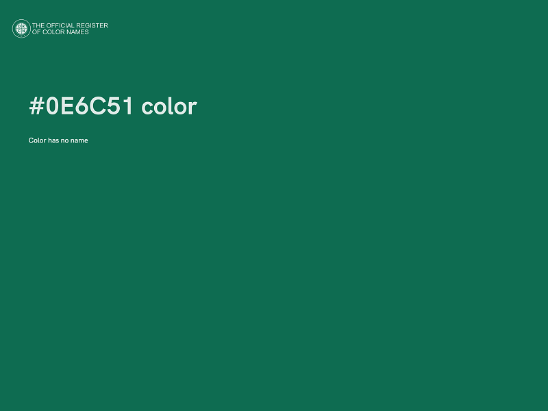 #0E6C51 color image