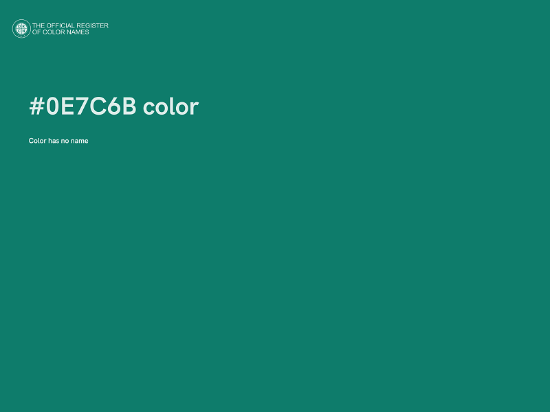 #0E7C6B color image