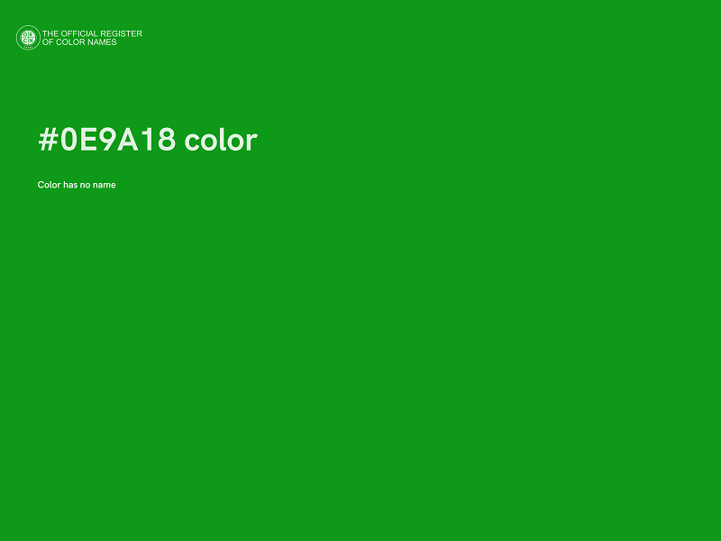 #0E9A18 color image