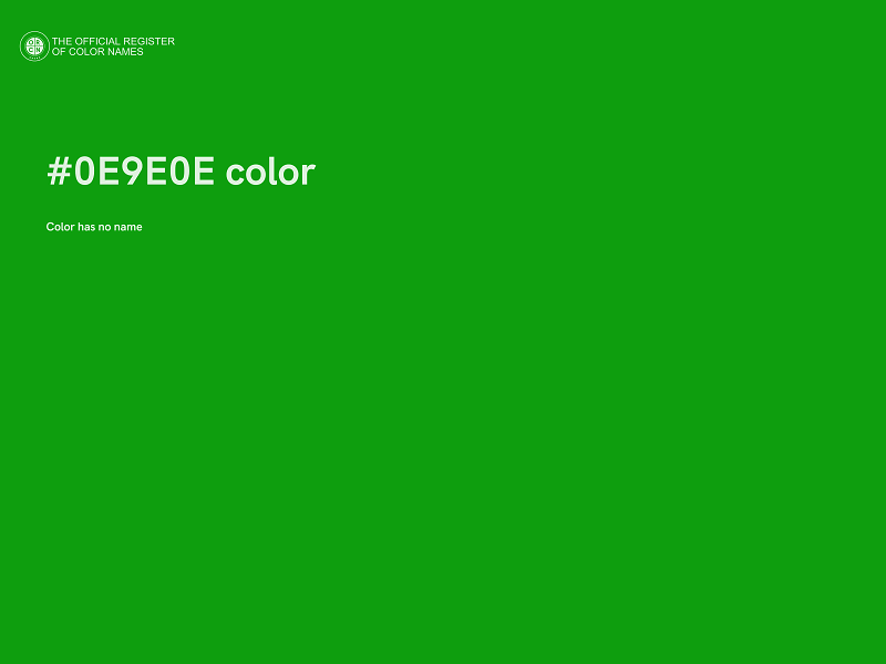 #0E9E0E color image