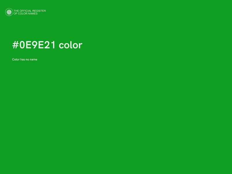 #0E9E21 color image