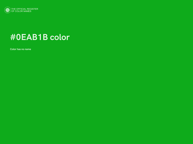 #0EAB1B color image