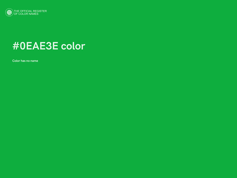 #0EAE3E color image