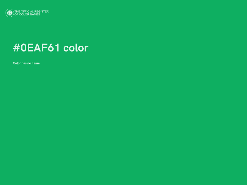 #0EAF61 color image