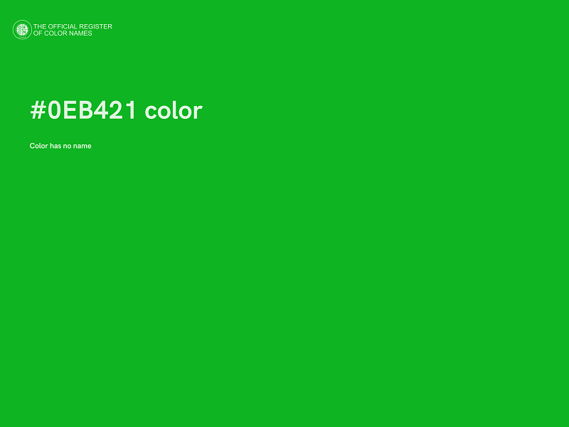 #0EB421 color image