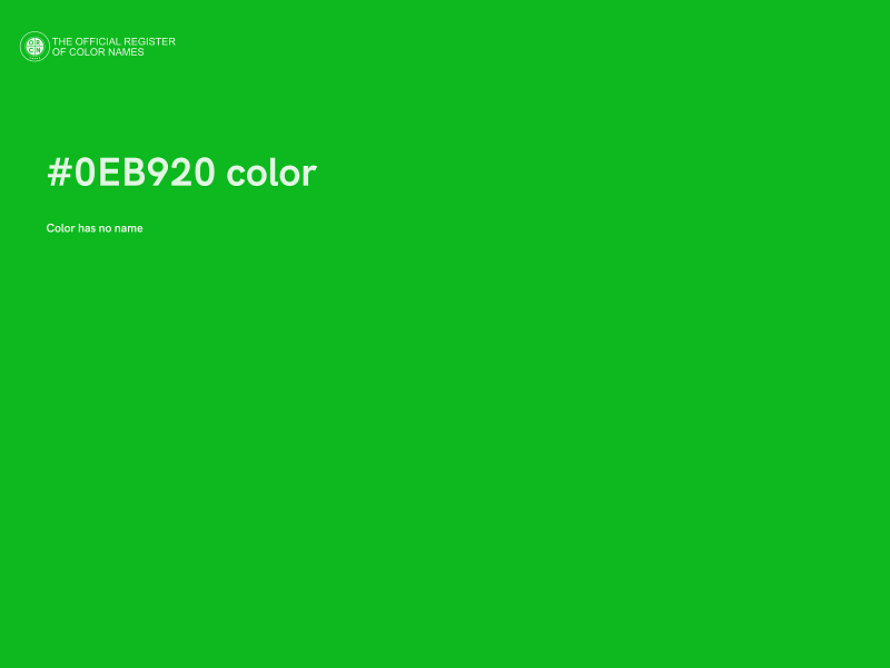 #0EB920 color image