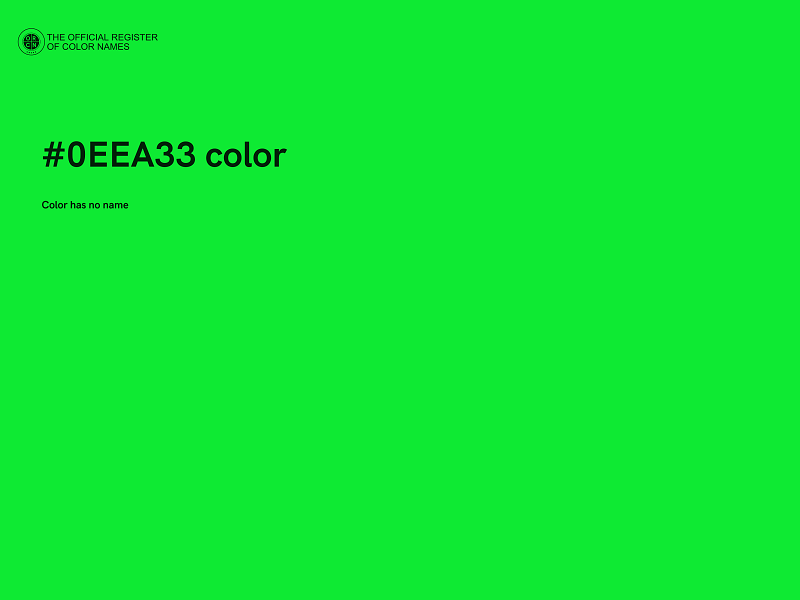 #0EEA33 color image