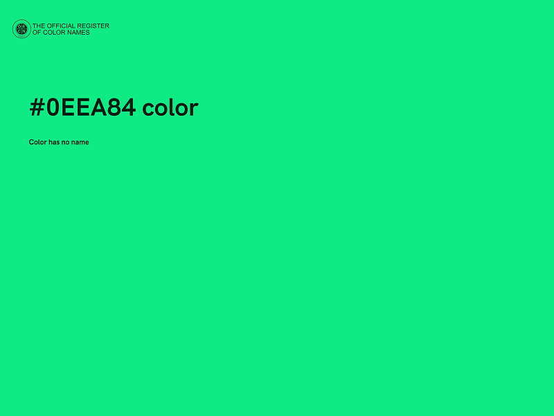 #0EEA84 color image