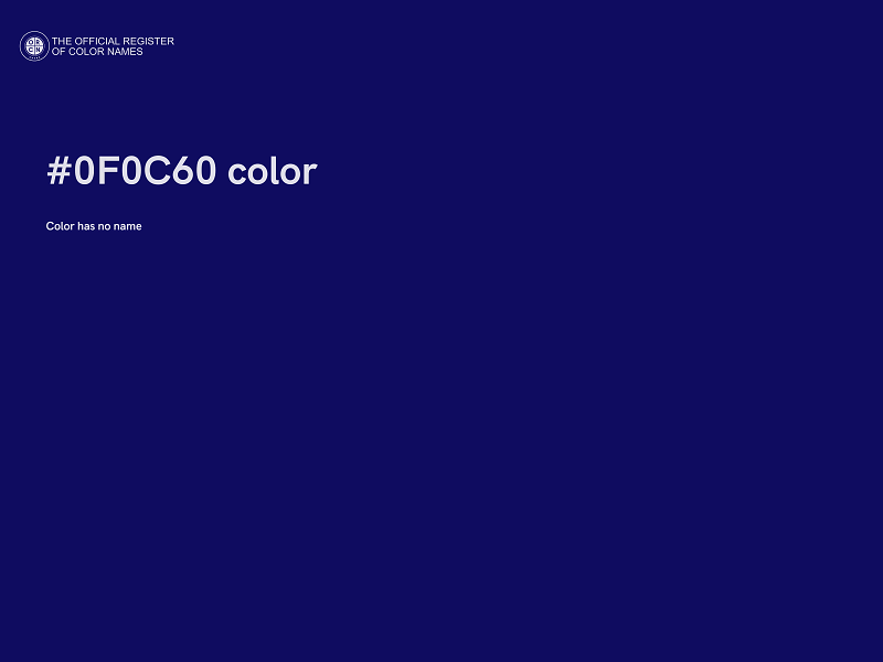 #0F0C60 color image