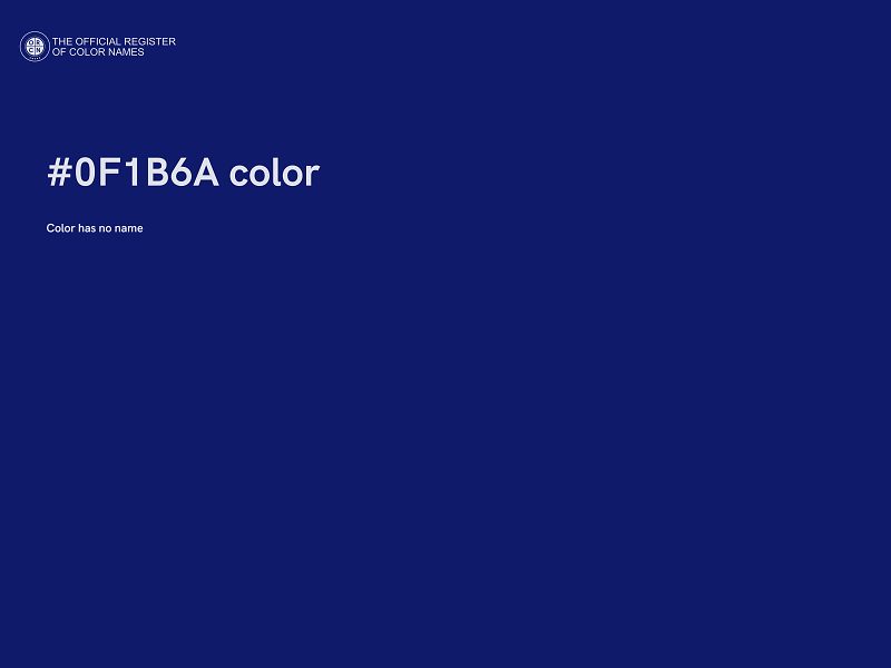 #0F1B6A color image