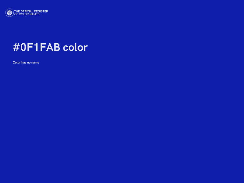 #0F1FAB color image