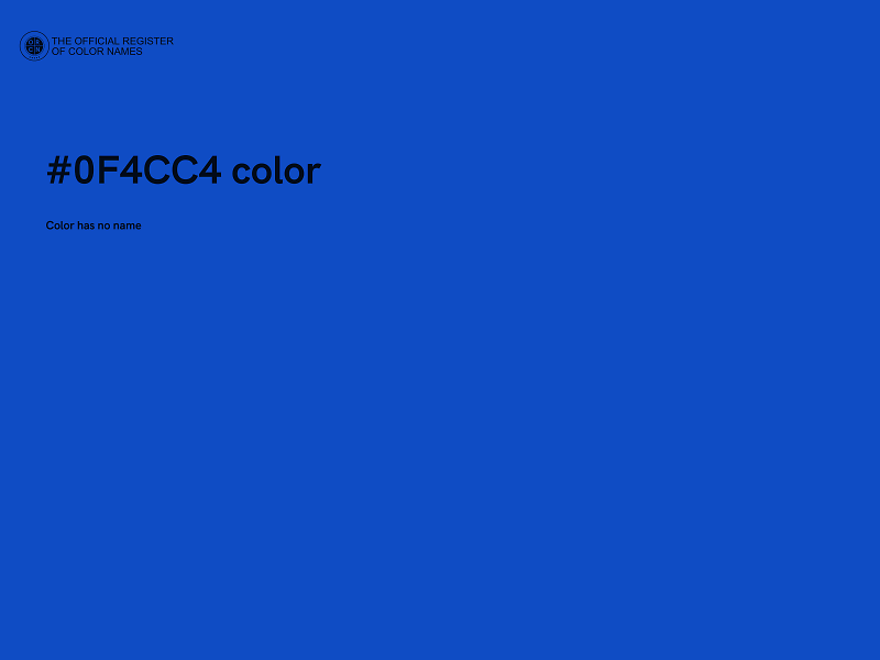 #0F4CC4 color image