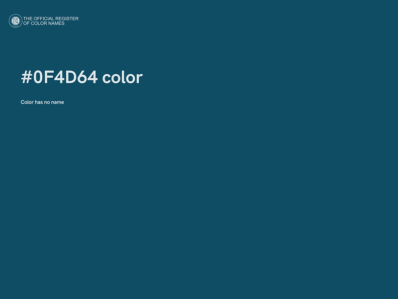 #0F4D64 color image